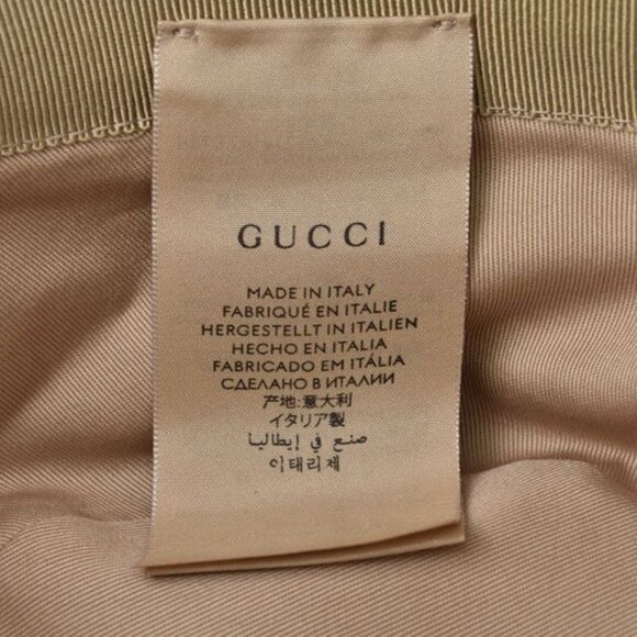 Gucci Hat GG Canvas Fedora Hat 4 Hg62 2564 M Size 58 cm